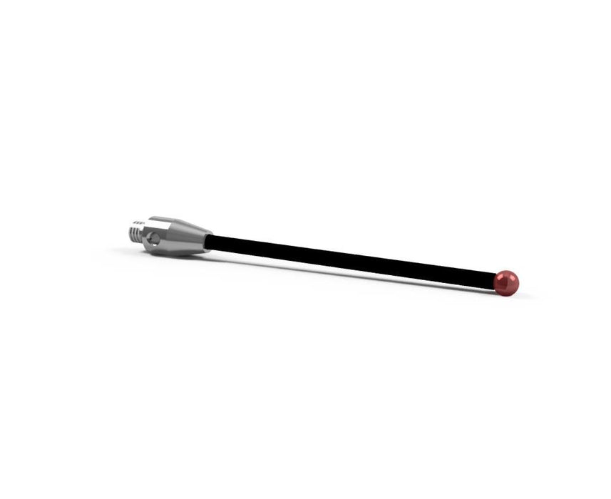 SM3 X30 040 RCF - Straight M3 XXT CMM Stylus, 3mm Ruby Ball, 40mm Carbon Fiber Stem, 31mm EWL