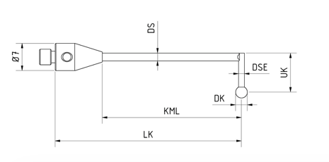 LM4 030 050 RCA "L" type stylus